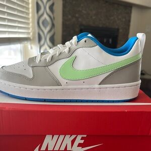 NIB: Nike Kids Sneakers - White, Gray, Green, Blue